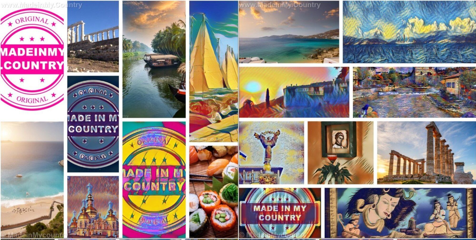 MadeinMycountry is a global platform that celebrates and supports local history, culture, art, and nature conservation efforts. For two decades, we have been sponsoring local museums, cultural organizations, travel destinations, historical sites and various cultural events around the world.