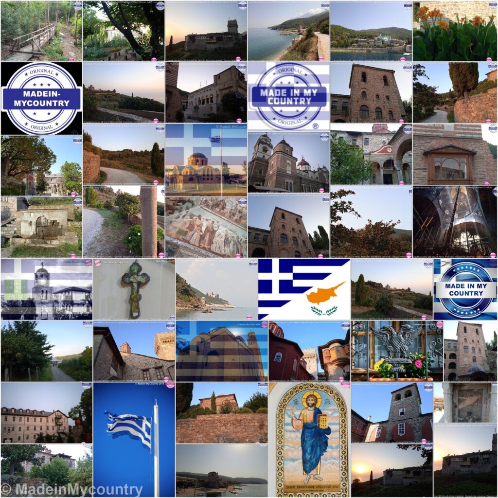 Awe inspiring Agion Oros (Mount Athos) Greek Orthodox Christianity (GR) MadeinMycountry Macedonian province of Greece (Hellas) Άγιον Όρος (Mount Athos) MadeinMycountry is a global platform that celebrates and supports local history, culture, art, and nature conservation efforts.
